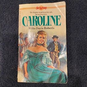 Rare Sunfire romance book #7 Caroline